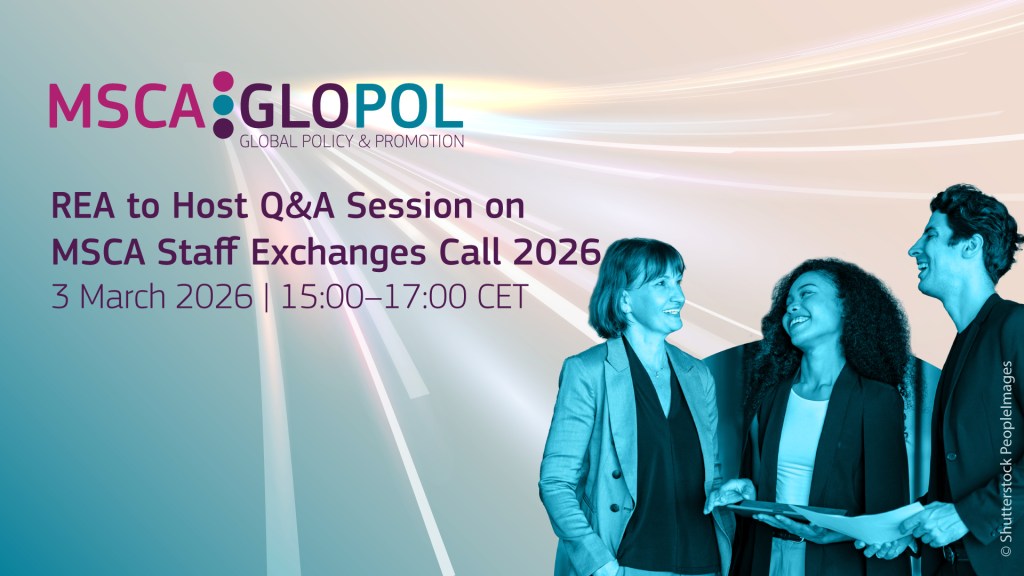 REA to Host Q&A Session on MSCA Staff Exchanges Call&nbsp;2026