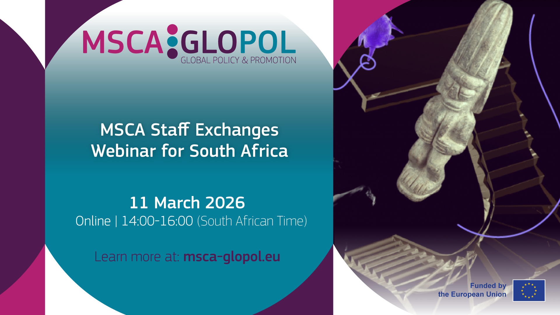 MSCA Staff Exchanges Webinar for South Africa