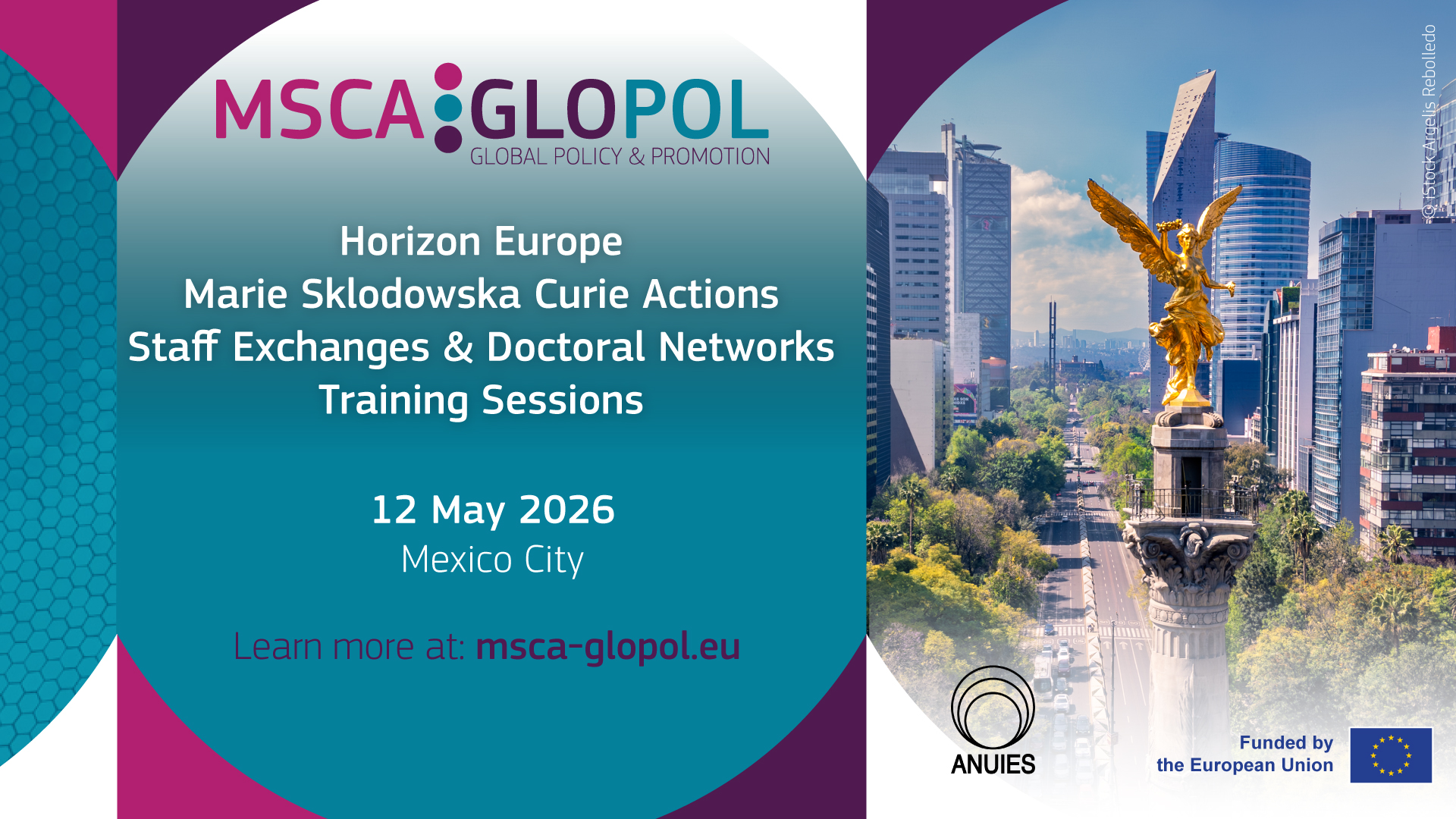 Horizon Europe Marie Sklodowska Curie Actions Staff Exchanges & Doctoral Networks Training Session in Mexico City – 12 May 2026